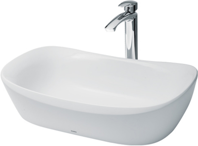 PJS07#MW อ่างล้างหน้าหินอ่อนสังเคราะห์ วางบนเคาน์เตอร์ 