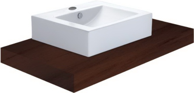 C0005 อ่างล้างหน้า แบบวางบนเคาน์เตอร์ รุ่น KATE