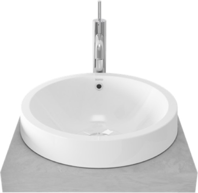 LW528NJ อ่างล้างหน้า แบบวางบนเคาน์เตอร์