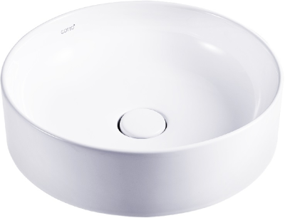 C003407 อ่างล้างหน้า แบบวางบนเคาน์เตอร์ รุ่น SENSATION ROUND