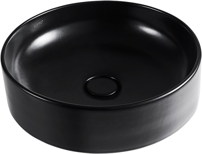 C00340(MBK) อ่างล้างหน้า แบบวางบนเคาน์เตอร์ รุ่น SENSATION ROUND สี MATTE BLACK
