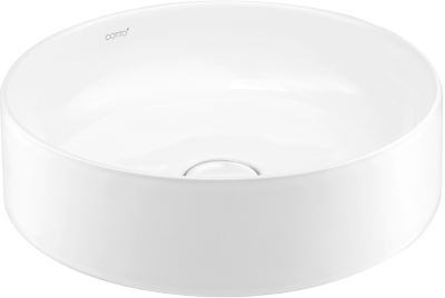 C00340MWH อ่างล้างหน้า แบบวางบนเคาน์เตอร์ รุ่น SENSATION ROUND สี MATTE WHITE