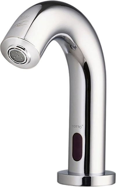 CT4916DC ก๊อกเดี่ยวอ่างล้างหน้าอัตโนมัติ (ใช้แบตเตอร์รี่) 