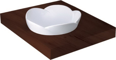 C0001 อ่างล้างหน้า แบบวางบนเคาน์เตอร์ รุ่น FLEUR