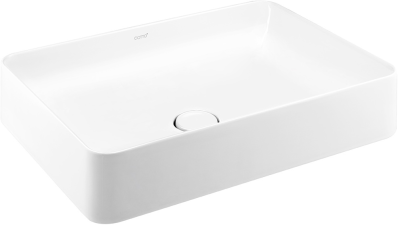 C00342(MWH) อ่างล้างหน้า แบบวางบนเคาน์เตอร์ รุ่น SENSATION RECTANGLE สี MATTE WHITE