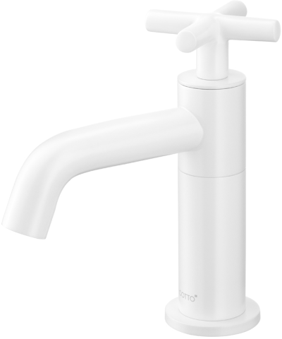  CT1262C51N#WH(HM) ก๊อกน้ำเย็นอ่างล้างหน้า สีขาว รุ่น GEO