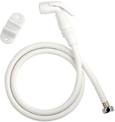 CT996H#WH(HM) ฝักบัวฉีดชำระสีขาว (ยับยั้งเชื้อแบคทีเรีย)