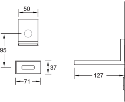SA 3262 S ก๊อกอ่างล้างหน้า แบบเซ็นเซอร์