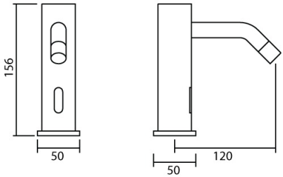 MF-105 ก๊อกอ่างล้างหน้า แบบเซ็นเซอร์