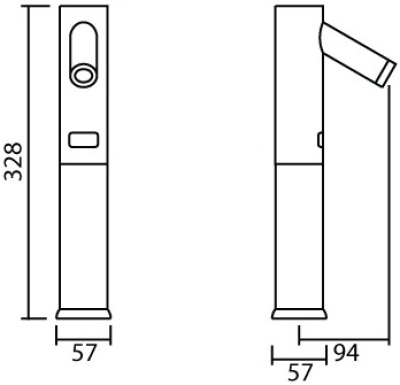 MF-106 ก๊อกอ่างล้างหน้า แบบเซ็นเซอร์