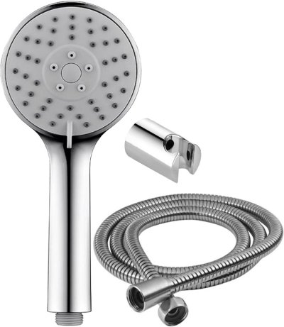 F46306-CHADYHS ชุดฝักบัวสายอ่อน 3 ฟังก์ชั่น พร้อมสายและขอแขวน