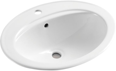 ECW-01-221F-11 อ่างล้างหน้า แบบฝังบนเคาน์เตอร์