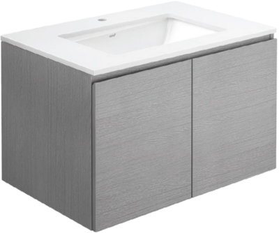 V0511P6 ตู้เก็บของใต้อ่างล้างหน้าแบบแขวนผนัง สำหรับอ่าง C05117