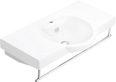 SC0287 อ่างล้างหน้า แบบแขวนผนัง รุ่น SPACE 80