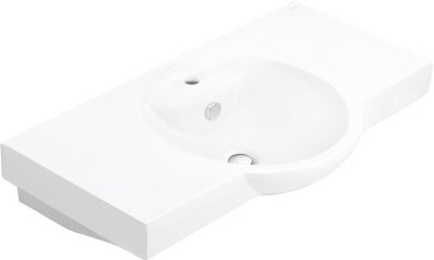 C0287 อ่างล้างหน้า แบบแขวนผนัง รุ่น SPACE 80