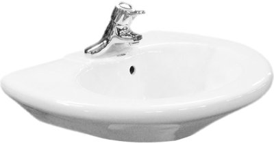 6208-WT อ่างล้างหน้า แบบแขวนผนัง รุ่น PLAZA