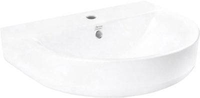 TF-0553-WT อ่างล้างหน้า แบบแขวนผนัง รุ่น CONCEPT D-SHAPE