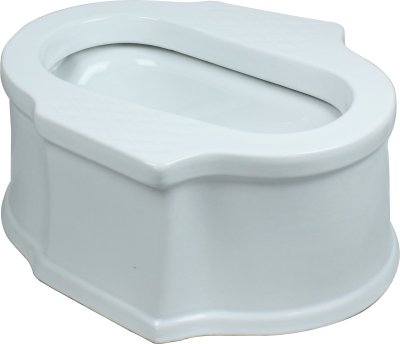 MCA546A สุขภัณฑ์นั่งยองมีฐาน แบบราดน้ำ