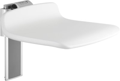 CT0183#WH เก้าอี้อาบน้ำติดผนังแบบพับเก็บได้(ปรับระดับความสูงได้) รุ่น PRESSALIT