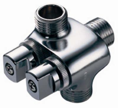 CT198(HM) วาล์วเปิด-ปิดน้ำเข้า 1 ออก 2