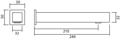 MF-3502 ก๊อกอ่างล้างหน้า แบบเซ็นเซอร์