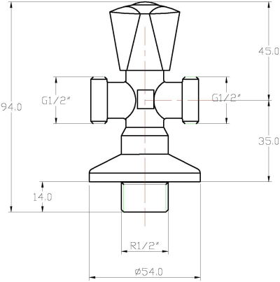 SV-112 สต็อปวาล์ว 1/2 " 2 ทาง 902SV112