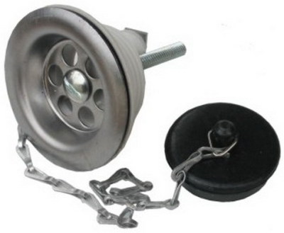 IM-901210 สะดืออ่างล้างหน้าแบบสองตอน พลาสติก