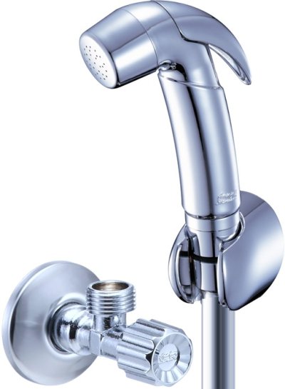 A-4700A-CH-P สายฉีดชำระ สีโครเมี่ยม พร้อมสต็อปวาล์ว