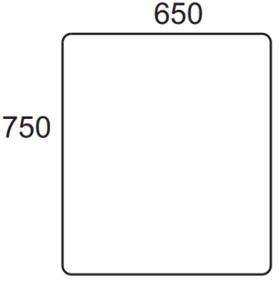 LQ-04 กระจกเงา 65X75 CM. รุ่น GRACE