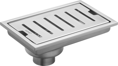 CT644Z2P(HM) รางน้ำทิ้งกันกลิ่นสำหรับท่อพีวีซีขนาด 2-3.5 นิ้ว (หน้าแปลน 5.7 X 8.9 นิ้ว)