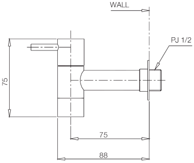 WS-0305S ก๊อกล้างพื้น รุ่น WANG