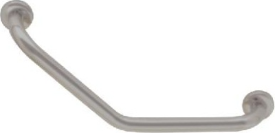 HR-6101-3-30 ราวกันลื่น แบบตัว V (135 องศา) ขนาด 30x30 ซม. ขนาดเส้นผ่านศูนย์กลาง (OD) 38 มม. ผิวแฮร์ไลน์