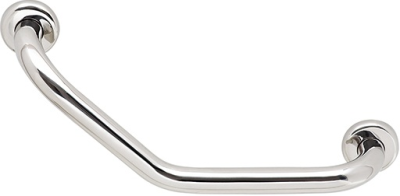 HR-1101-2-20 ราวกันลื่น แบบตัว V (135 องศา) ขนาด 20x20 ซม. ขนาดเส้นผ่านศูนย์กลาง (OD) 32 มม. ผิวเงา