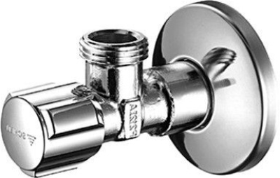 SH 052170699(S) สต๊อปวาล์ว ขนาด 1/2" x 1/2" พร้อมหน้าแปลนรุ่น Comfort