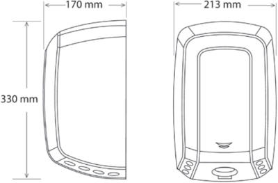 M-09A STAINLESS เครื่องเป่ามือ