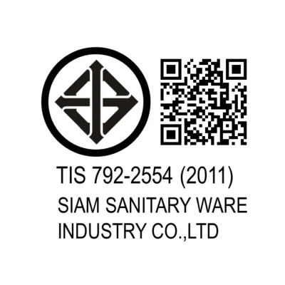 C103017 สุขภัณฑ์ แบบชิ้นเดียว 3/4.8 ลิตร รุ่น COVE 45