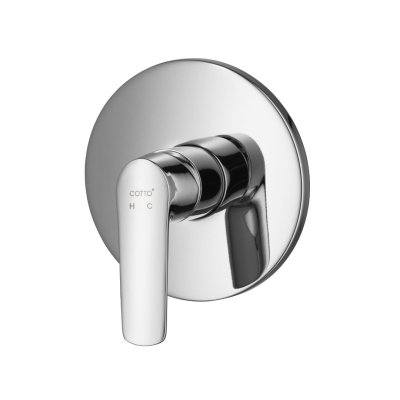 CT2343A วาล์วผสมเปิด-ปิดน้ำชนิดฝังผนัง รุ่น STELLA ( CHROME )