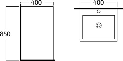 AQ 13578 อ่างล้างหน้า แบบตั้งพื้น