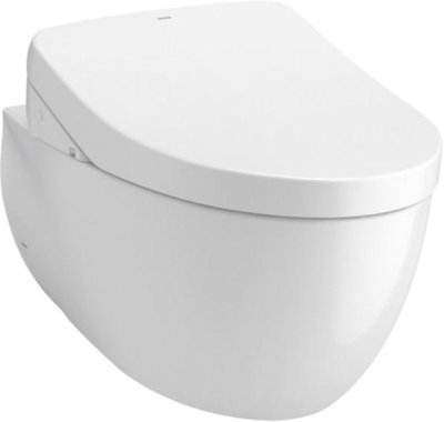 CWT812RUW8 โถสุขภัณฑ์แขวนผนัง พร้อมฝา WASHLET™ และระบบชำระล้างอัตโนมัติ