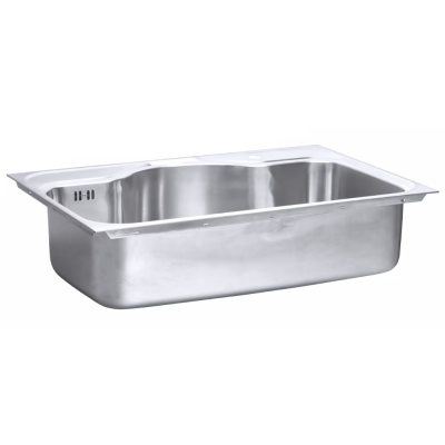 MSX76 ซิงค์ล้างจาน แบบฝังบนเคาน์เตอร์ 1 หลุม