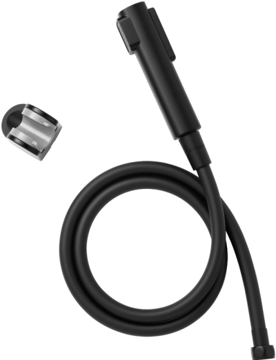 CT9915#BL(HM) ฝักบัวฉีดชำระสีดำ 2 ฟังก์ชั่น