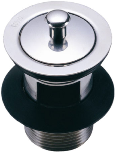 CT662(HM) สะดืออ่างล้างหน้าสเตนเลสแบบดึงล็อค