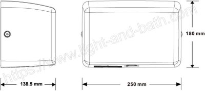 FFAS8017-000090BA0 HIGH SPEED HAND DRYER(WHITE)
