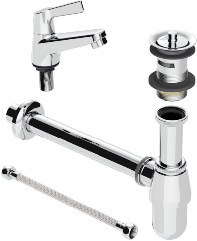 FFAST601-1T1509BT0 WINSTON BASIN PILLAR TAP COMPLETE KIT