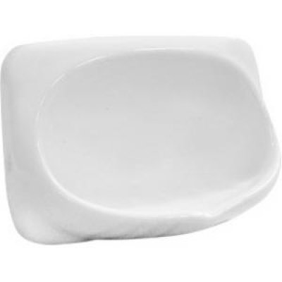 454-WT ที่วางสบู่ เซรามิค 4"x6"