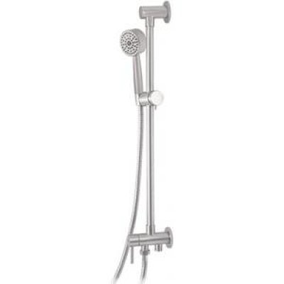 WS-8402 ราวปรับระดับ พร้อมชุดฝักบัวสายอ่อน (ติดตั้งกับเครื่องทำน้ำอุ่น)