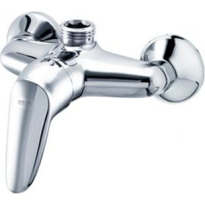 KF-26-780-50 ก๊อกผสมยืนอาบแบบก้านโยก ติดผนัง สำหรับชุดฝักบัว Rain Shower ขนาด Ø 1/2 นิ้ว (4 หุน)