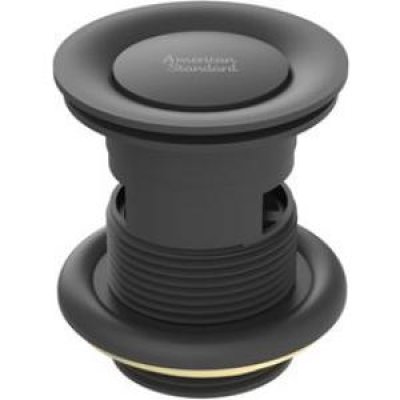 A-8016-A-BK / FFASTA15-000440BT0สะดืออ่างล้างหน้า แบบกด (เล็ก) สีดำ