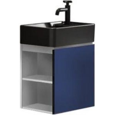 V05001BL ตู้เก็บของใต้อ่างแบบแขวนผนัง สำหรับ C0065