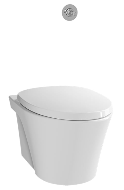 TV150NRNV3 ฟลัชวาล์วโถสุขภัณฑ์ชนิดฝังผนัง